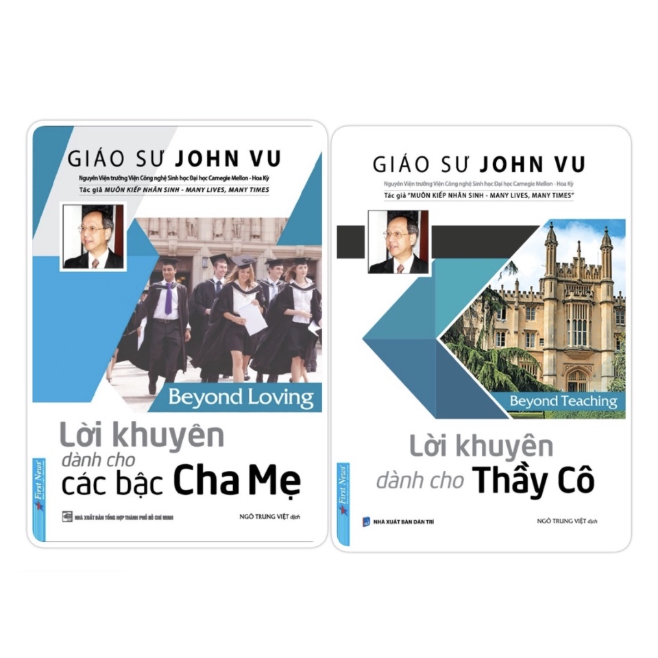 Sách - Combo Lời khuyên dành cho các bậc Cha Mẹ + Lời khuyên dành cho Thầy Cô - FirstNews