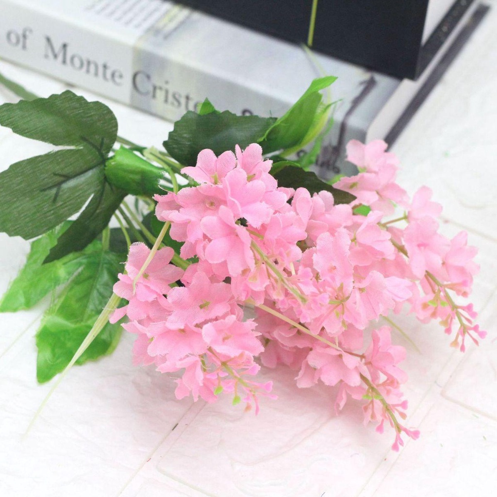 Bộ 5 Hàng Rào Lụa Trang Trí Sân Vườn