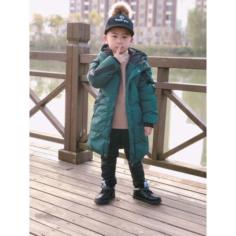 áo khoác phao bé trai 15-55kg - thời trang baby boy