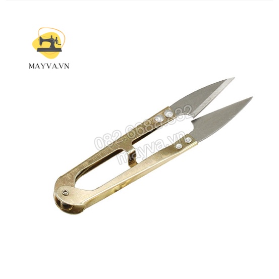 Kéo bấm chỉ sắt tay vàng