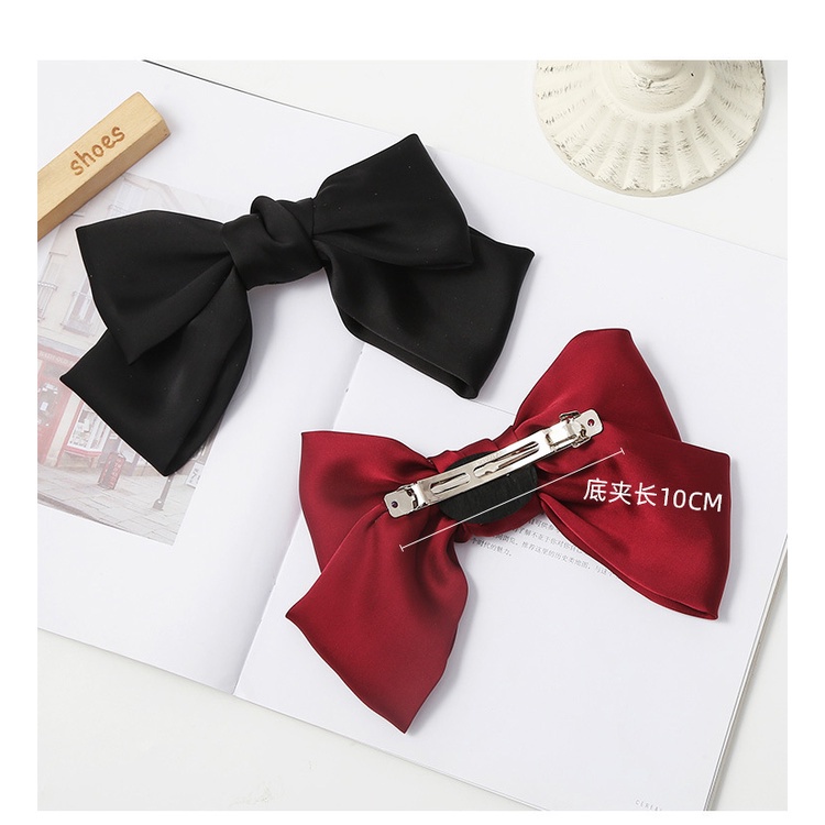 Kẹp Tóc Hình Nơ Lớn Thời Trang Hàn Quốc