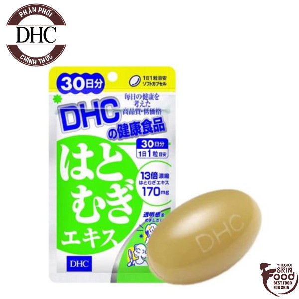 [Mã COS1904 giảm 8% đơn 300K] [30 viên/30 ngày] Viên Uống Trắng Da Từ Bột Ý Dĩ DHC Adlay Extract | BigBuy360 - bigbuy360.vn