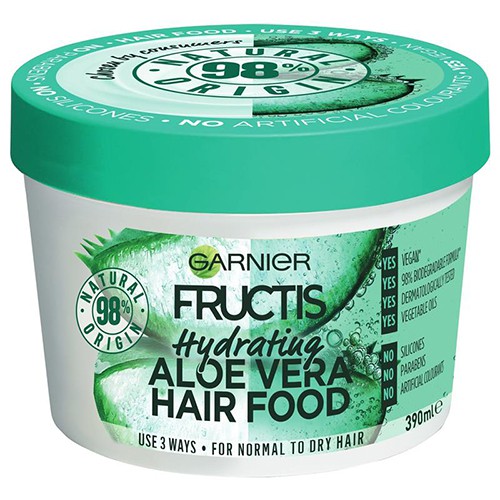 Kem ủ và dưỡng tóc đa công dụng Garnier Fructis Hair Food Mask 390ml