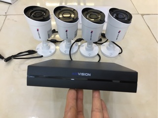 Bộ 4 Camera KBvision 2.0