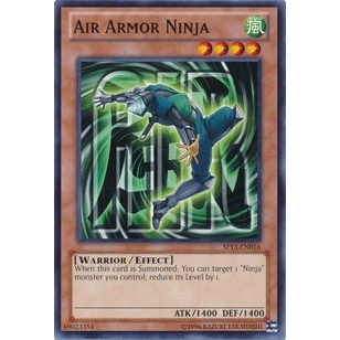 Thẻ bài Yugioh - TCG - Air Armor Ninja / SP13-EN016'