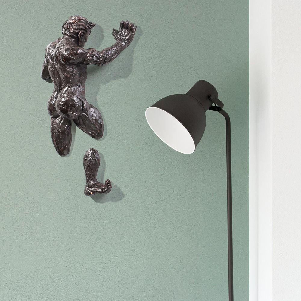 Tượng Điêu Khắc 3D Bằng Nhựa Resin Giả Đồng Treo Tường Trang Trí