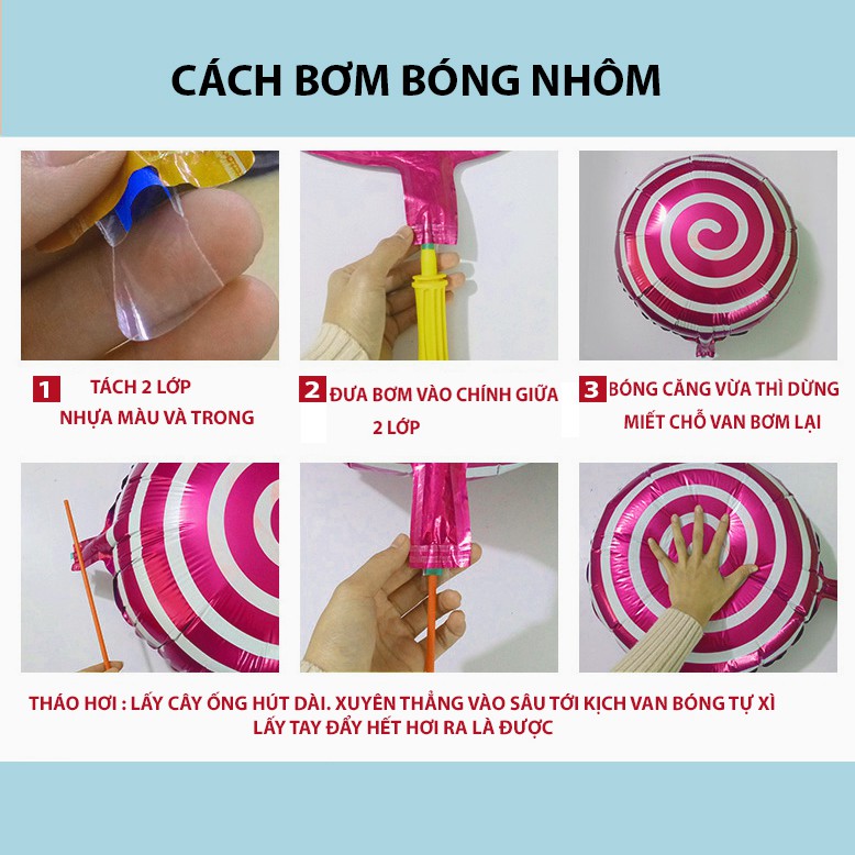 Set bóng trang trí sinh nhật bé gái đơn giản, tone hồng