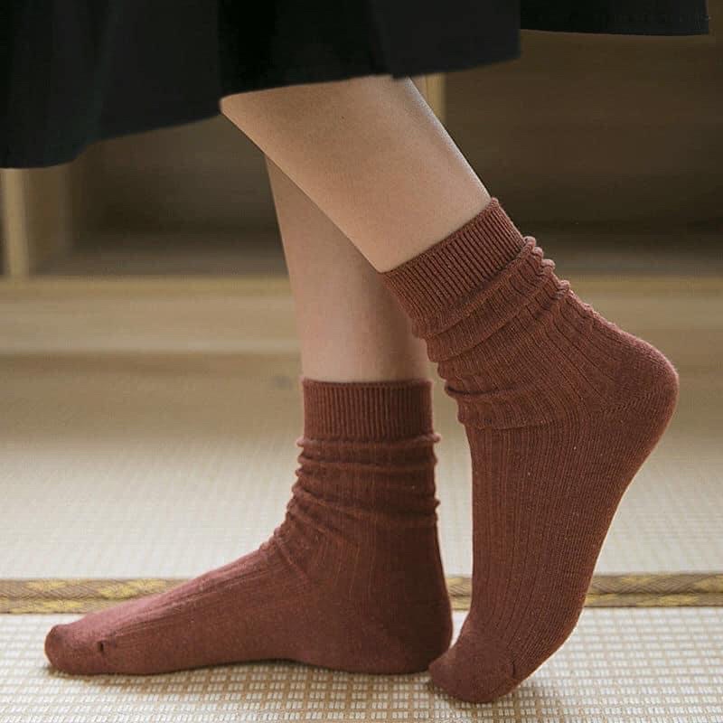 Sét 10 đôi tất cao cổ hàn quốc