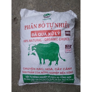 PHÂN BÒ KHÔ ĐÃ QUA XỬ LÝ BAO 20dm3