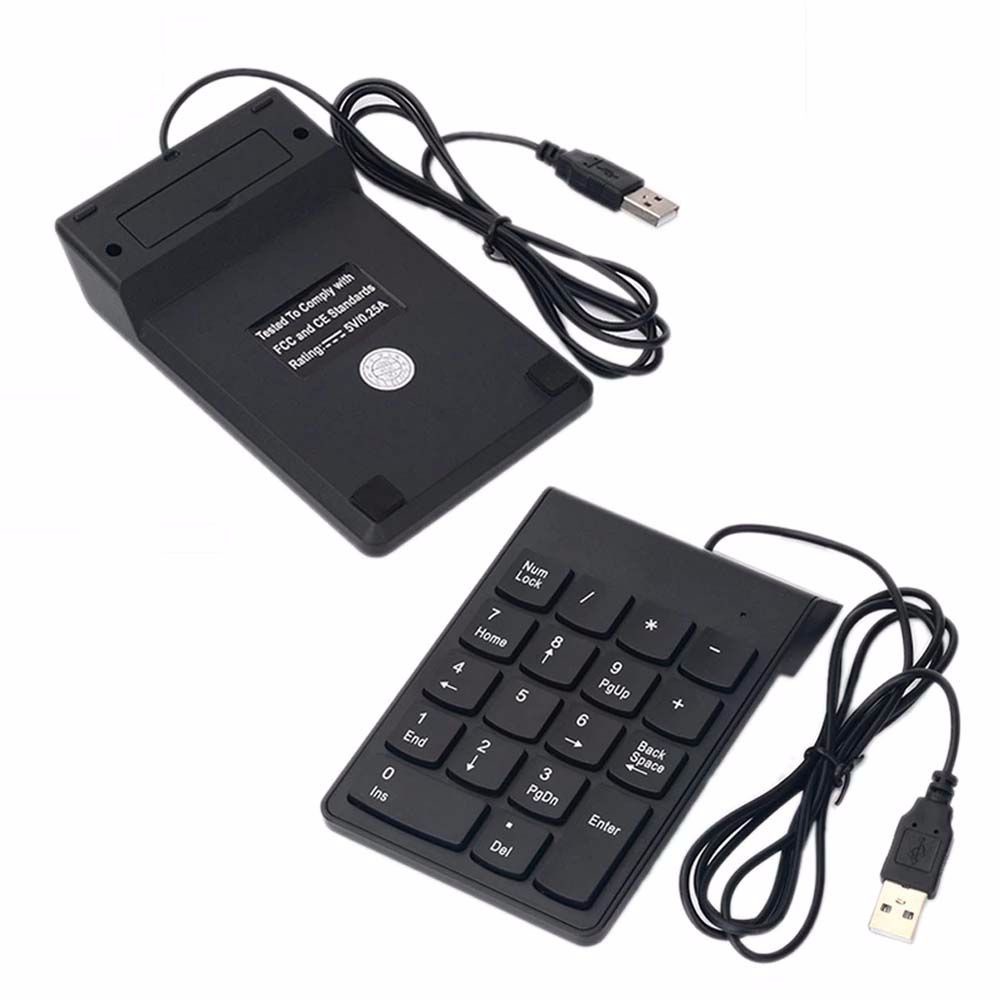 Bàn Phím Số Kỹ Thuật Số Có Dây 2.4ghz Nhiều Màu Sắc Cho Laptop Pc