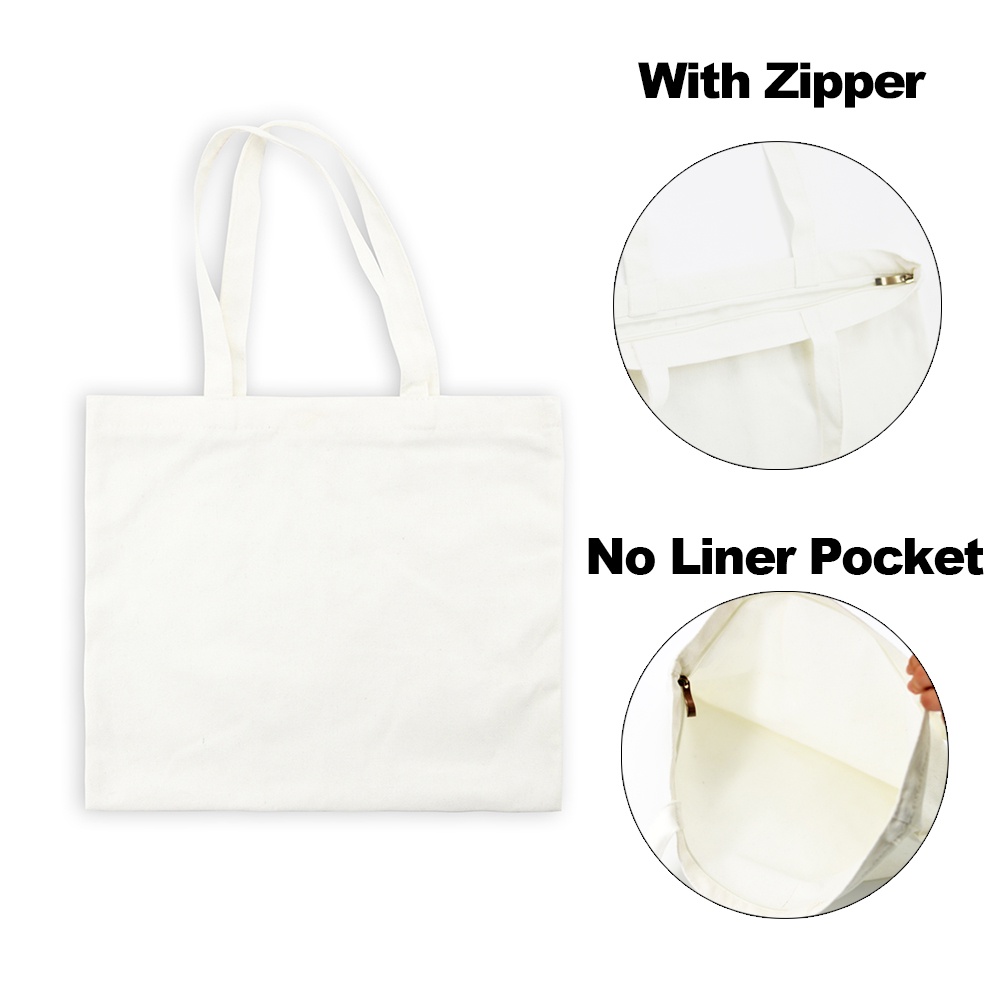 Anime Nhật Bản Jujutsu Kaisen Họa Tiết Túi Đeo Vai Thời Trang Màu Trắng Ngang Dây Kéo Túi Vải