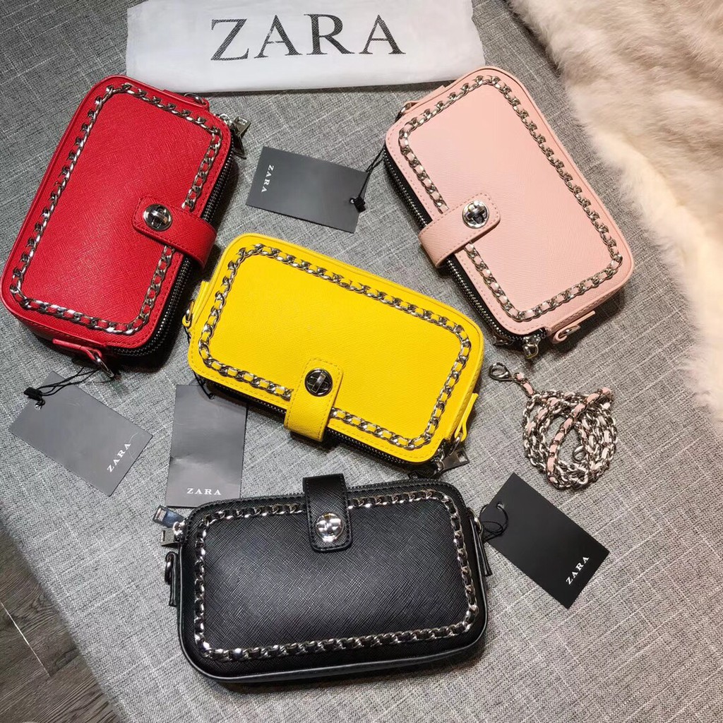 TÚI XÁCH ĐEO CHÉO MINI ZARA 2 KHÓA