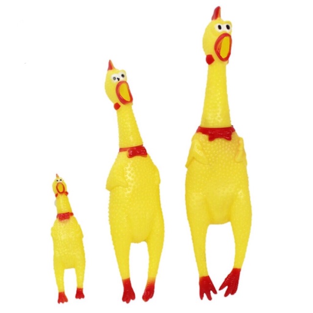 Đồ chơi con gà la hét cho chó mèo