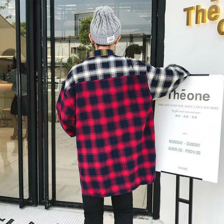 áo sơ mi flannel phối màu Mã: NM610 | BigBuy360 - bigbuy360.vn