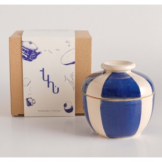 Thố gốm kèm nắp (Tu Hú Ceramics) - size 6, 170ml