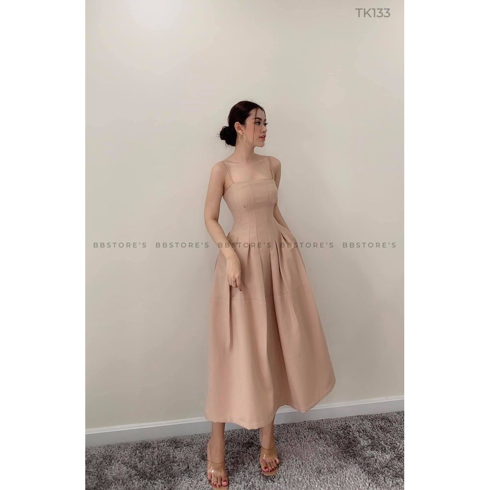 BBSTORE'S Đầm Hai Dây Dáng Xòe Dự Tiệc Sang Trọng  - TK133 | BigBuy360 - bigbuy360.vn