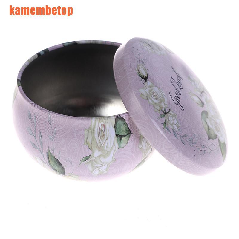 Hộp Thiếc Rỗng Đựng Nến Thơm Trang Trí Nhà Cửa / Tiệc Tùng