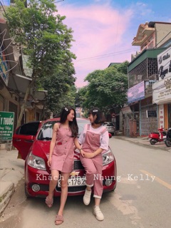 Set yếm váy và yếm quần
