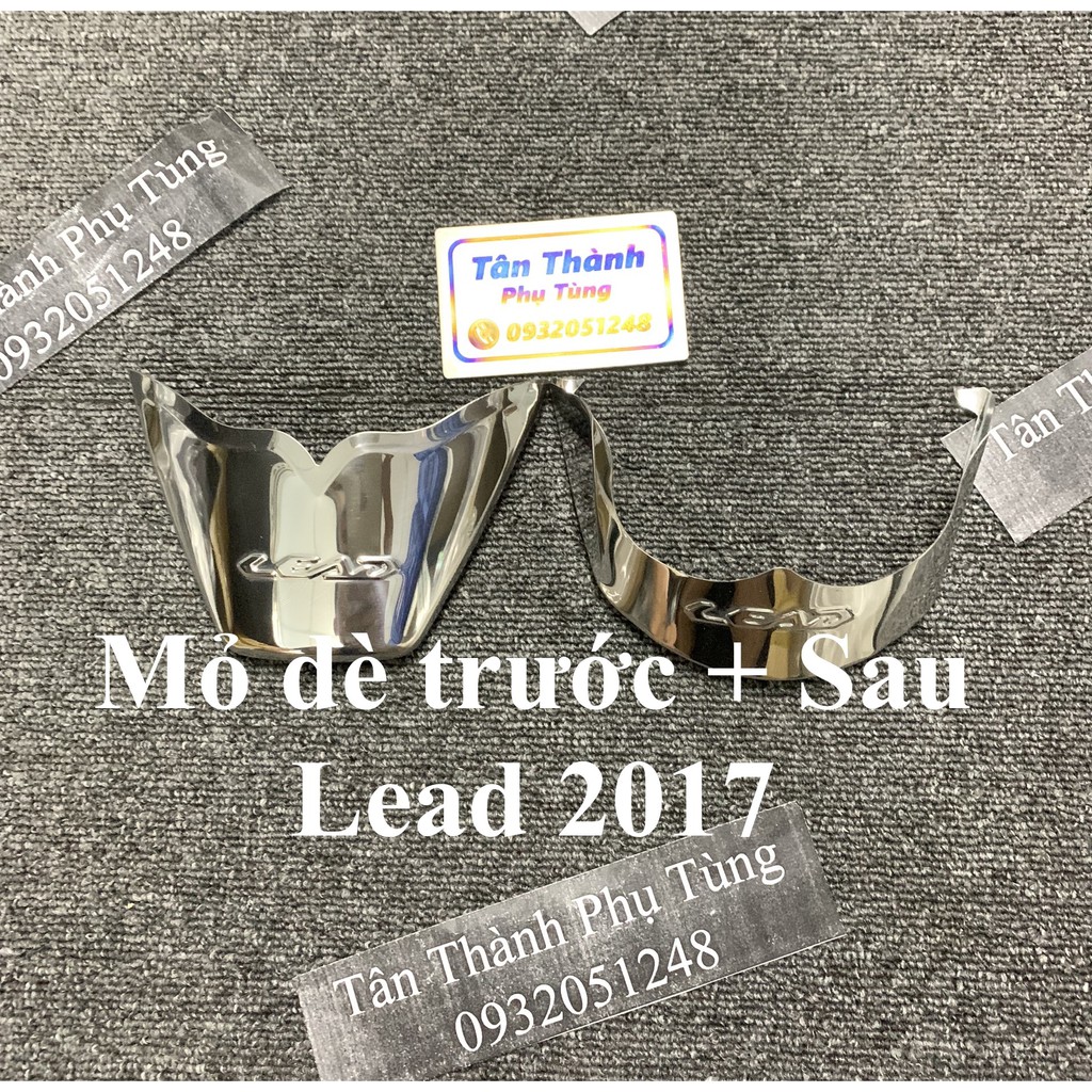 Mỏ Dè trước sau Inox gắn LEAD 2017