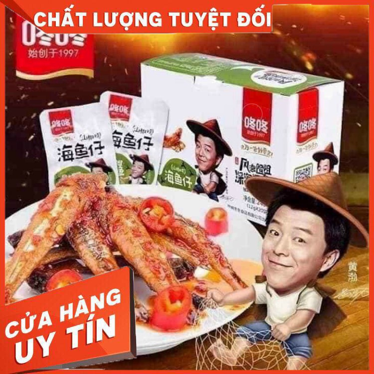 Free ship 1 HỘP CÁ CAY ( 20 gói nhỏ) | BigBuy360 - bigbuy360.vn