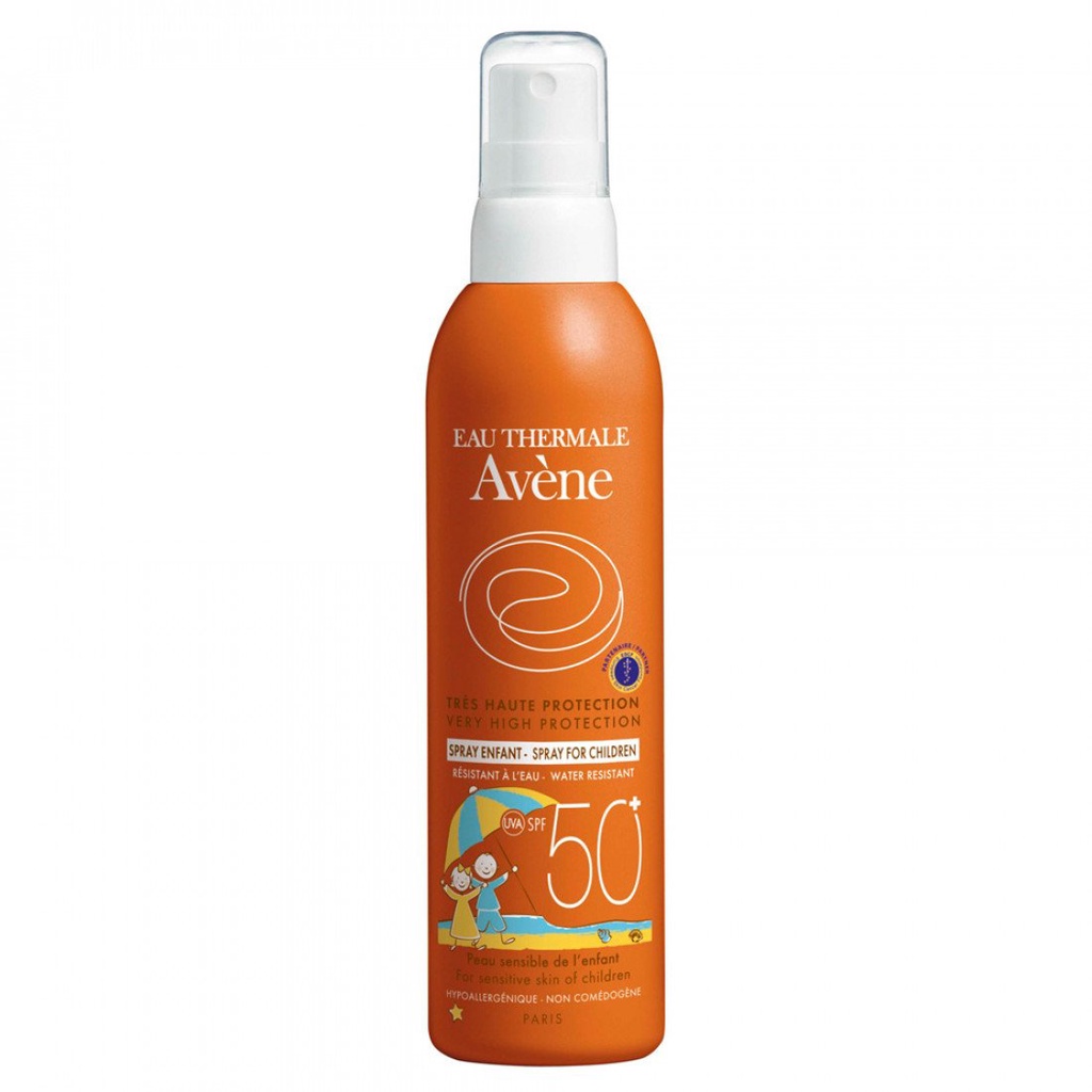 Avene Eau Thermale Spray Enfant SPF 50+ - Xịt Chống Nắng Cho Trẻ Em 200ml