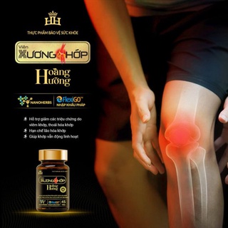 Viên Xương Khớp Hoàng Hường Hỗ Trợ Giảm TriệuChứng Do Viêm Khớp.Thoái Hóa Khớp
