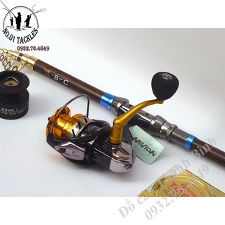 Combo bộ cần câu máy đứng cao cấp số 1