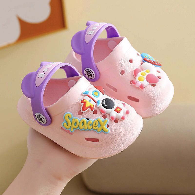 Sục crocs siêu nhẹ cho bé hàng quảng châu cao cấp mềm êm