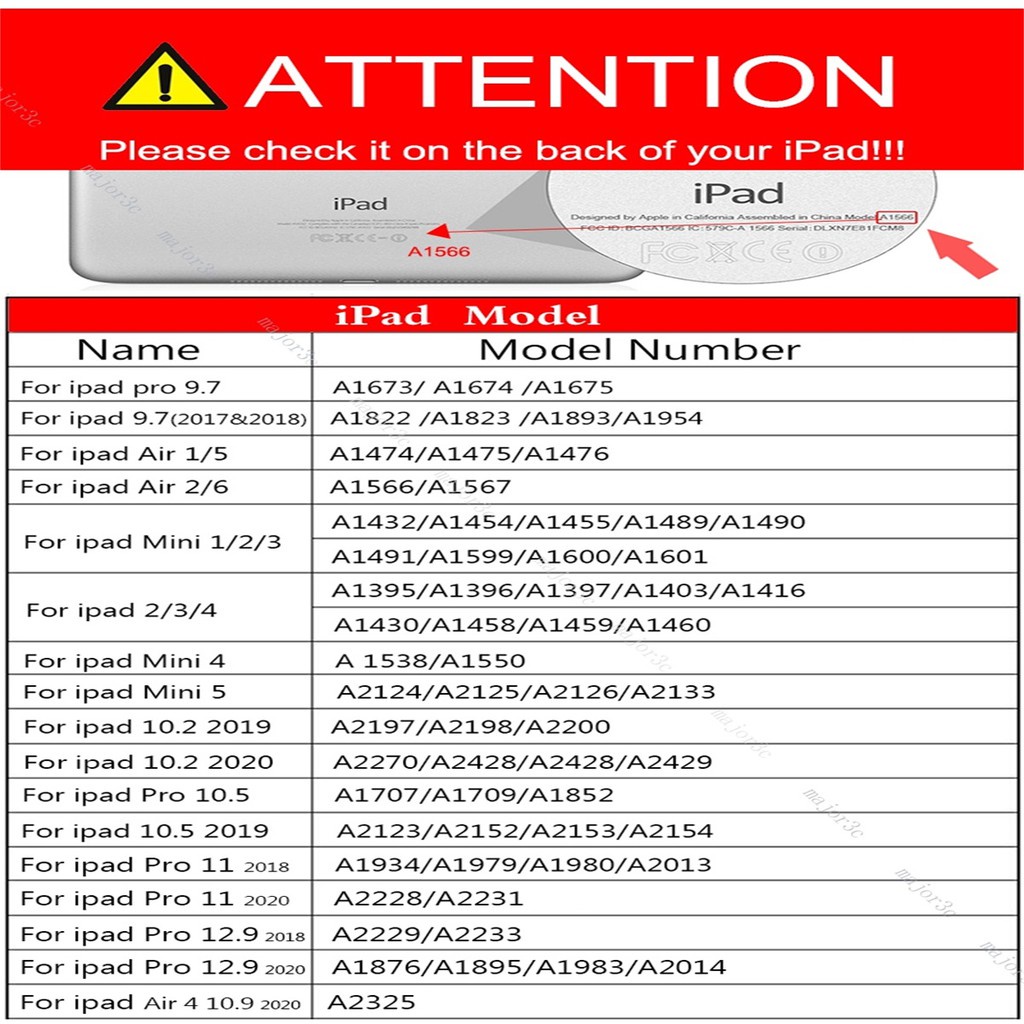 Ốp thích hợp cho iPad Pro 2020 11in Pro 2018 air 4 10.9 Pro 10.5 inch 7 8 10.2 2020 Pro9.7 10.2 inch 2017/2018 Air3