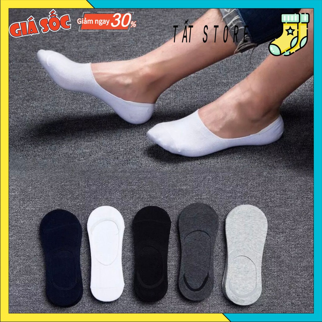 Vớ lười nam -Muji ❤Tất nam cổ ngắn đi giày lười chất cotton hàng CCXK TT48