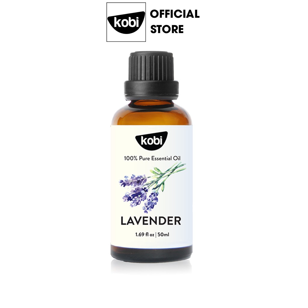 Tinh dầu Oải Hương Kobi Lavender essential oil giúp khử mùi, thơm phòng - 50ml