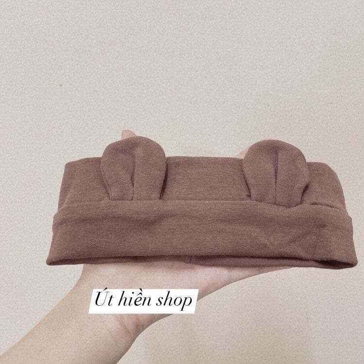 Băng đô tai gấu, turban gấu phong cách hàn quốc siêu đáng yêu cho bé