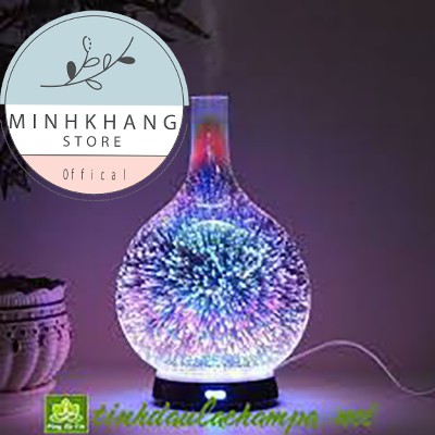 Máy Xông Tinh Dầu, Khuếch Tán Tinh Dầu, Phun Sương Lọ Hoa 3D.