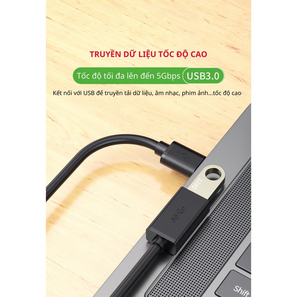 Dây Cáp Nối Dài USB 3.0 Dài 2M - Hàng Chính Hãng Tamayoko