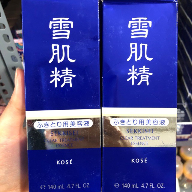 Tinh chất làm sạch tế bào chết KOSE Clear Sekkisei Treatment Essence - Nhật Bản