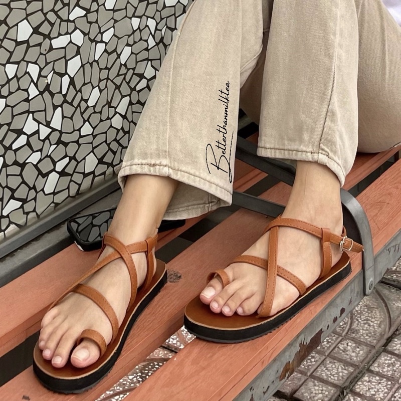 [No.44] Giày sandals basic nhẹ nhàng Hàn Quốc