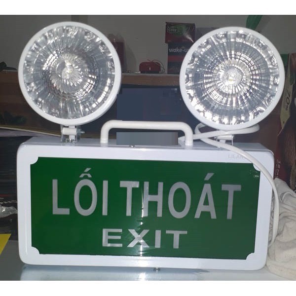 Đèn sự cố kèm thoát hiểm exit Lilang XF-ZFZD-E3WB