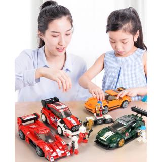 Bộ lắp ráp xe đồ chơi cho bé Sembo
