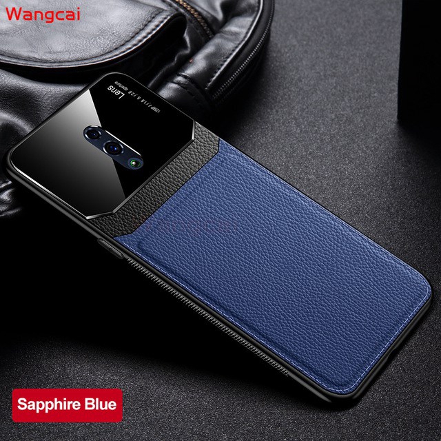 Bao Da Điện Thoại Kiểu Dáng Đơn Giản Sang Trọng Dành Cho oppo reno 2z 2f 2 a9 a5 2020 realme xt x2 5 pro a5 a3s Ốp