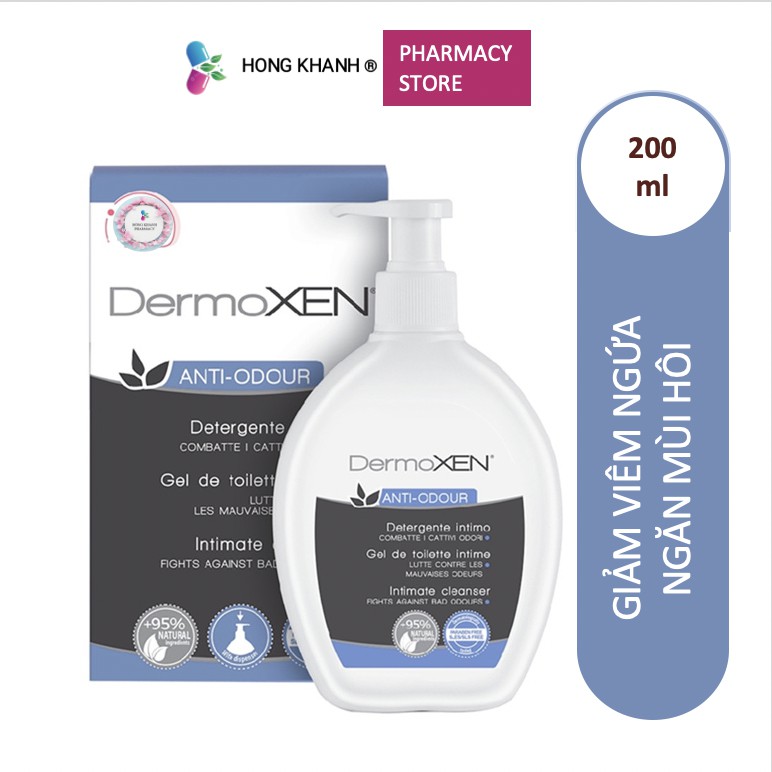 DERMOXEN® ANTI-ODOUR - Dung dịch vệ sinh phòng viêm nhiễm, an toàn cho cô bé