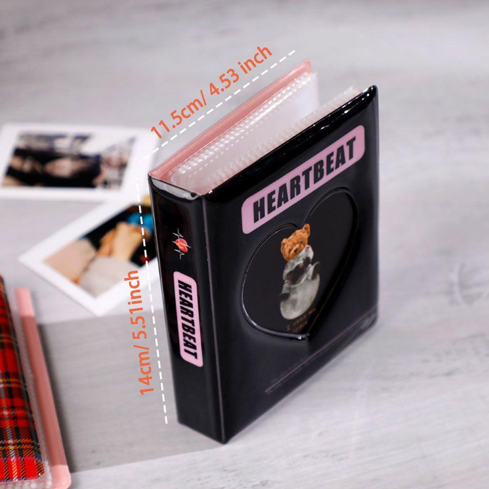 Album Ảnh 3inch Trái Tim Màu Cầu Vồng