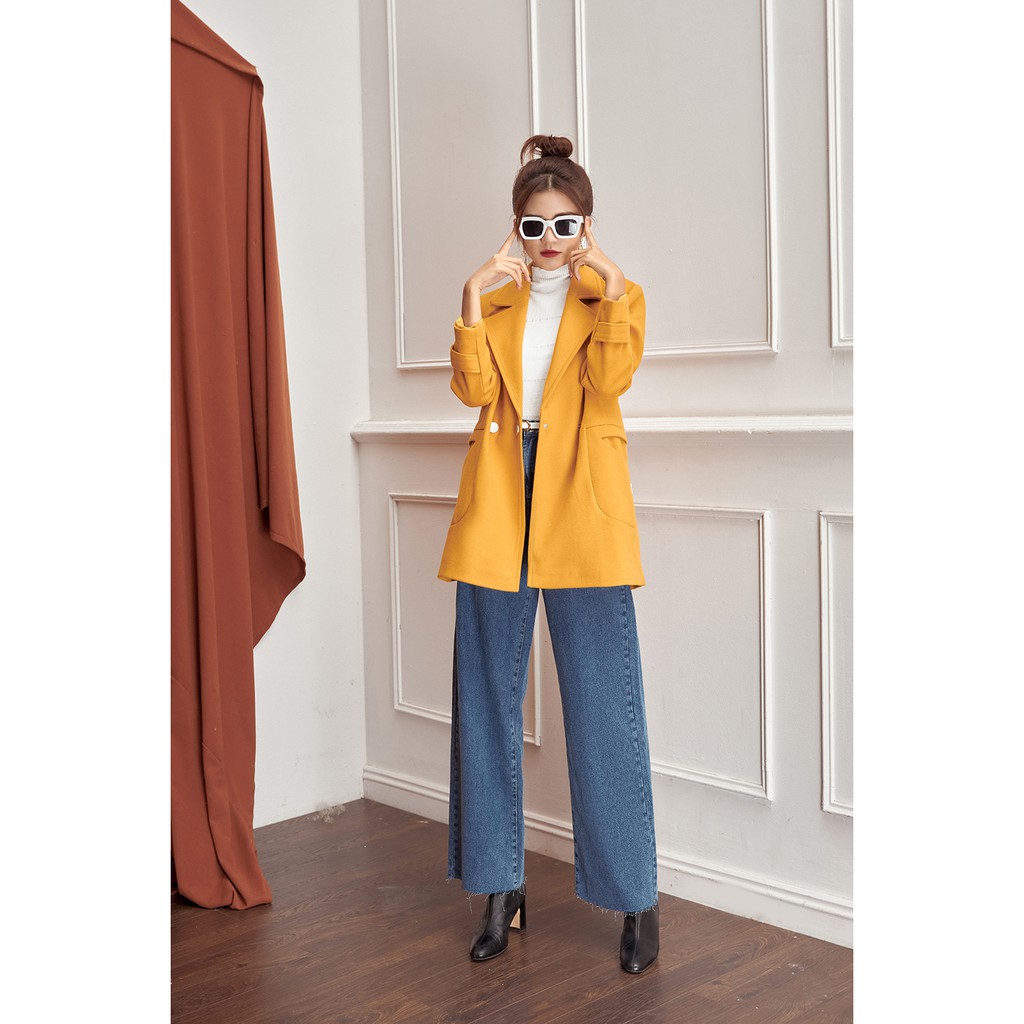 Áo khoác dạ cổ bẻ hai túi- 92 Wear | BigBuy360 - bigbuy360.vn