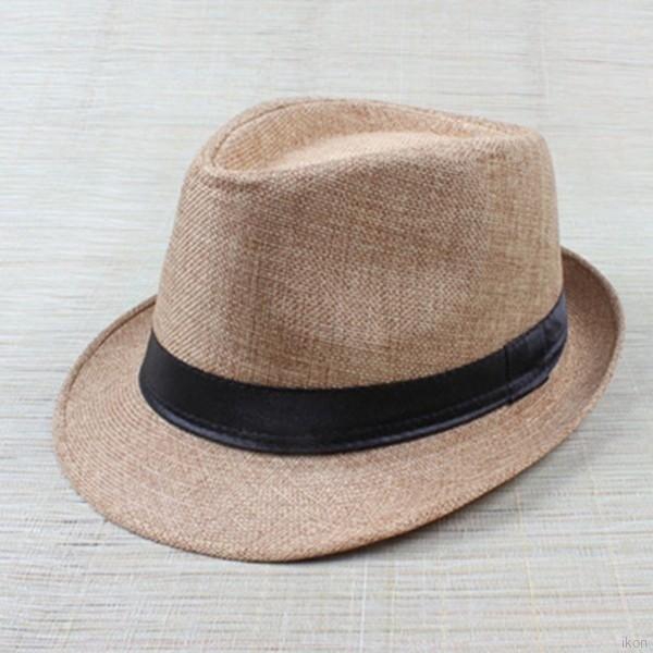 Mũ Fedora Bằng Vải Nỉ Cứng Thanh Lịch Cho Nam Và Nữ