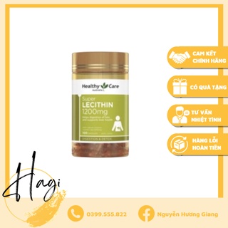 Mầm đậu nành Healthy Care Super Lecithin 1200mg