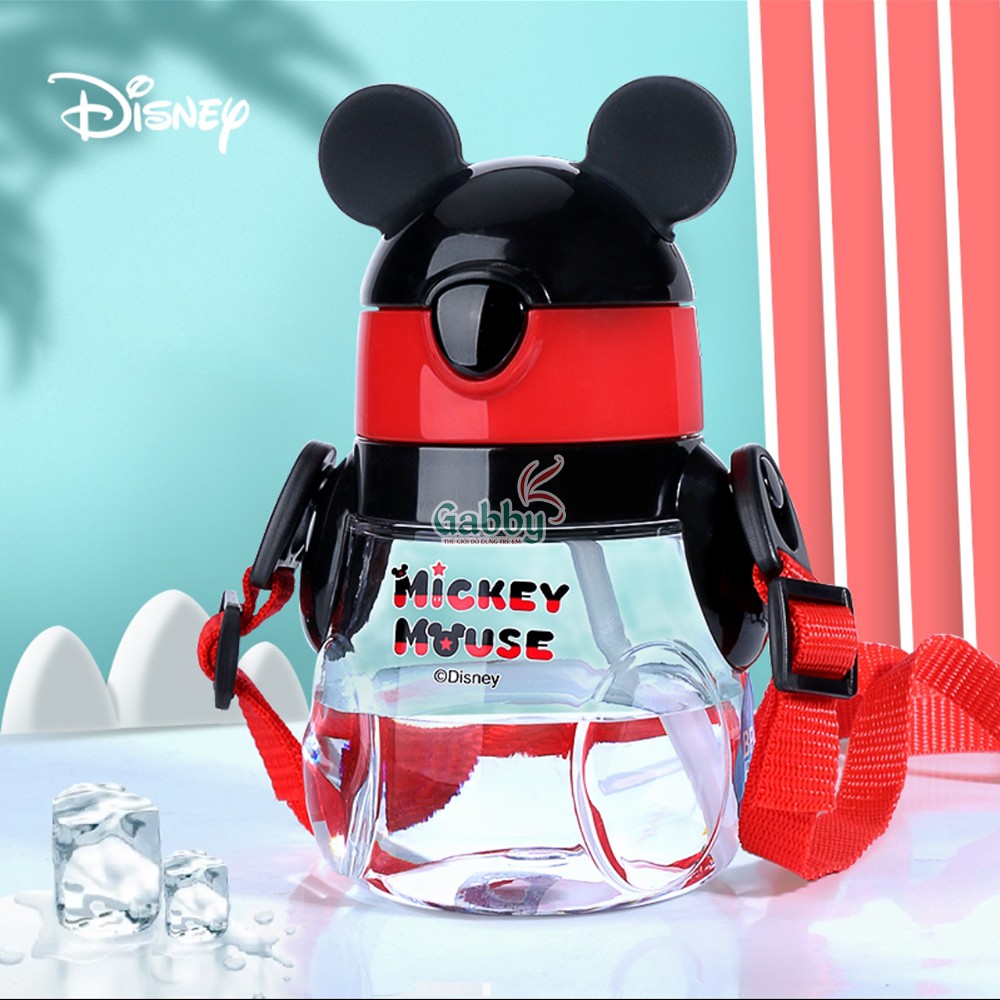 BÌNH NƯỚC DÂY ĐEO 440ML (Hình Mickey/ Minnie)