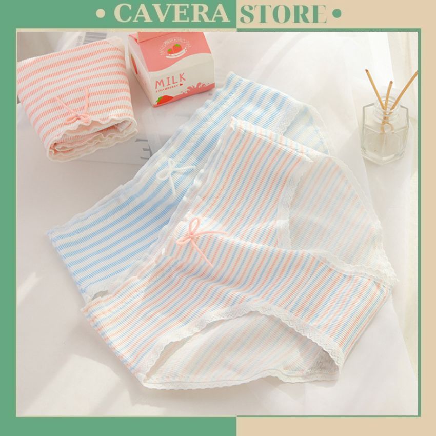 Quần lót nữ cotton cao cấp, quần chíp nữ đính nơ đáng yêu ôm dáng kháng khuẩn thoáng mát L123