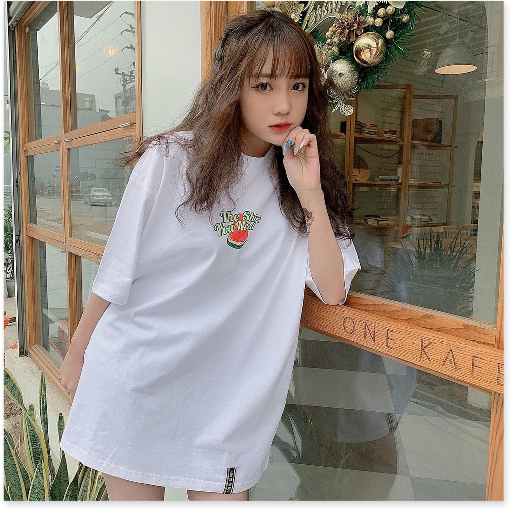 Áo thun - Họa tiết Dưa Hấu - Trắng nhiều màu phông teen thời trang vuhuyenstore AQA0619 031