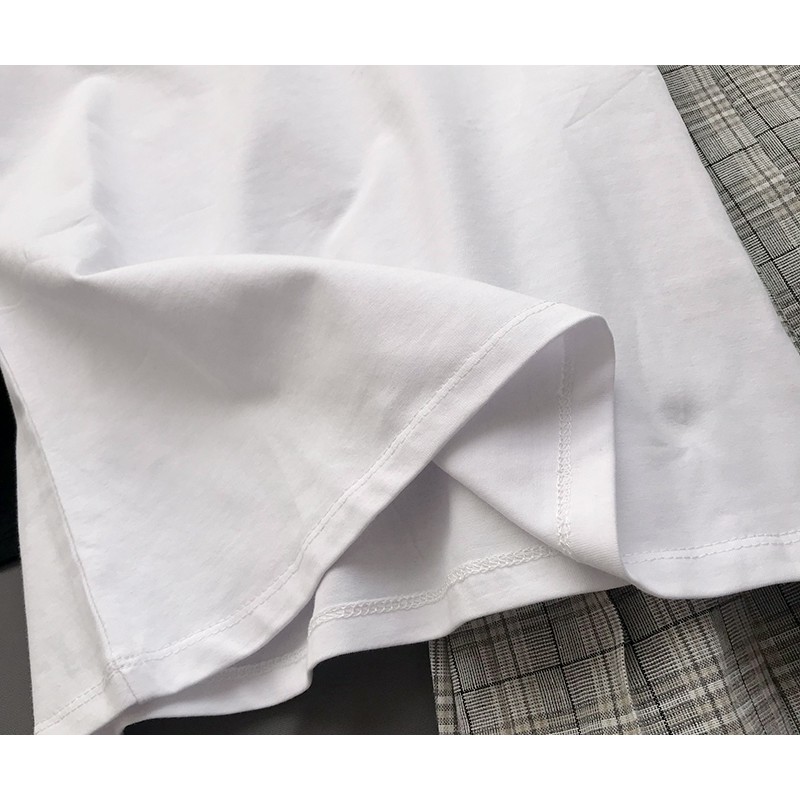 Aó thun trễ vai 100% cotton
