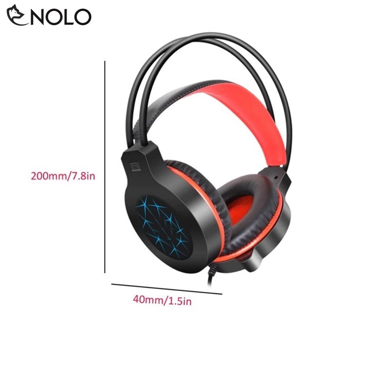 Headphone Game Thủ Model HS-09 Bass Trầm Có Led