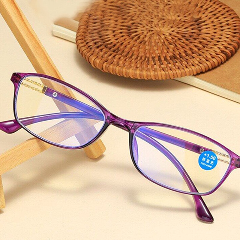 Kính Chống Ánh Sáng Xanh Thời Trang Cho Nam Và Nữ Presbyopia + 1.0 + 1.5 + 2.0 + 2.5 + 3.0 + 3.5 + 4.0